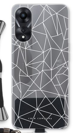 Geometric lines white