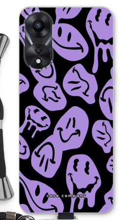 Melting Smiley - Purple