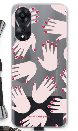 Hands pink