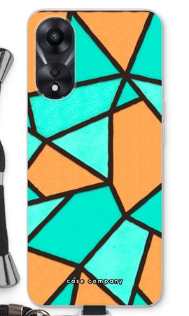 Stained glass - Orange