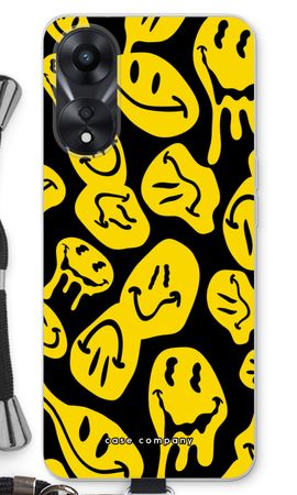 Melting smiley - Yellow