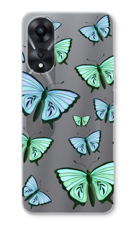 Blue & Green Butterflies