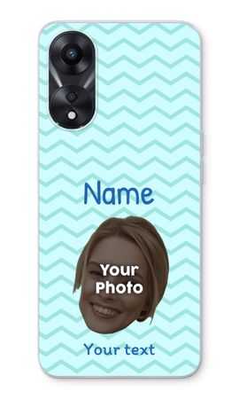 Personalized Face - Stripes Pattern