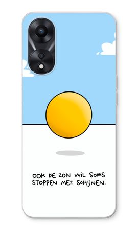 Stoppen met schijnen