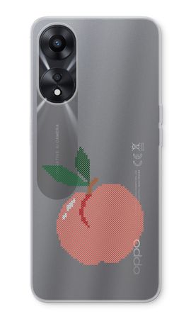 Stitched Peach