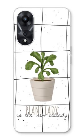 Houseplant on windowpane