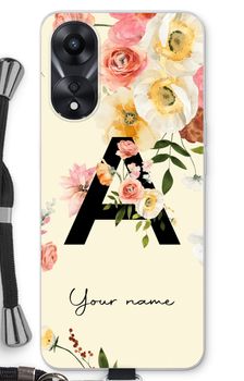 Flirty Flowers Monogram