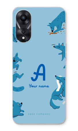 Playful Dogs Monogram