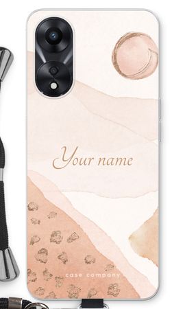 Gold Spots Namecase - Blush