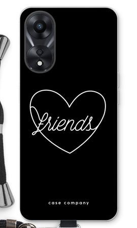 Friends heart black