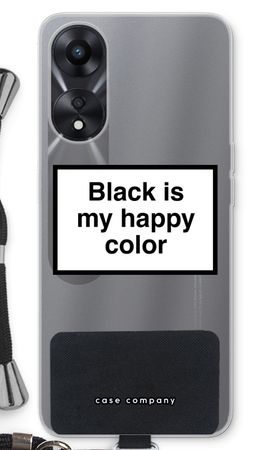 Black is my happy color