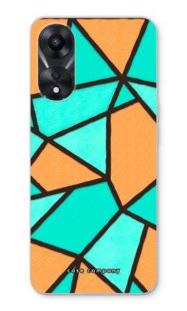 Stained glass - Orange