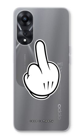 Middle finger white