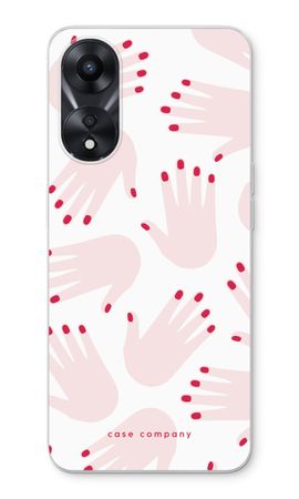 Hands pink