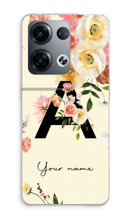 Flirty Flowers Monogram