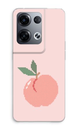 Stitched Peach