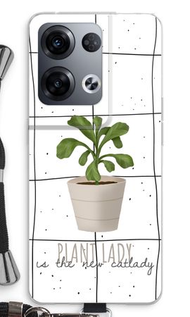 Houseplant on windowpane