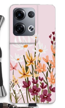 Painted wildflowers