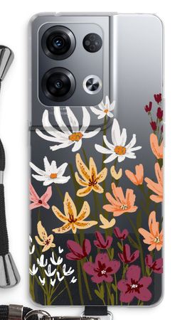Painted wildflowers