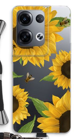 Sunflower and bees
