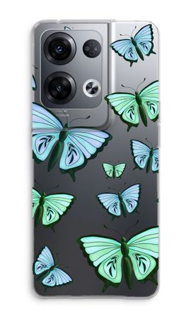 Blue & Green Butterflies