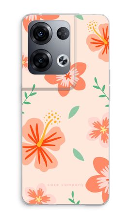 Tropical Pink Flowers