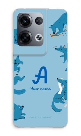 Playful Dogs Monogram