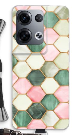 Hexagons in stained glass