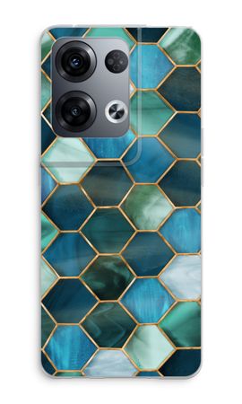 Hexagons in stained glass