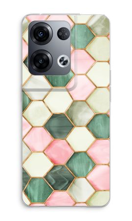 Hexagons in stained glass