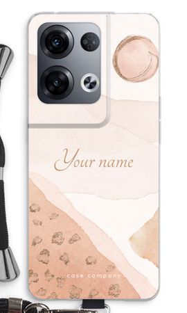 Gold Spots Namecase - Blush
