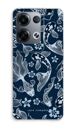 Midnight Koi, Oppo Reno8 Pro 5G soft hoesje