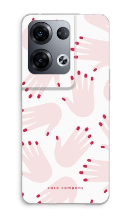 Hands pink