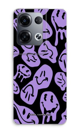 Melting Smiley - Purple