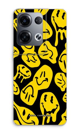 Melting smiley - Yellow