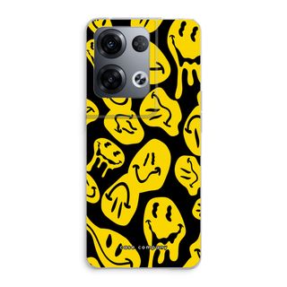 Melting smiley - Yellow