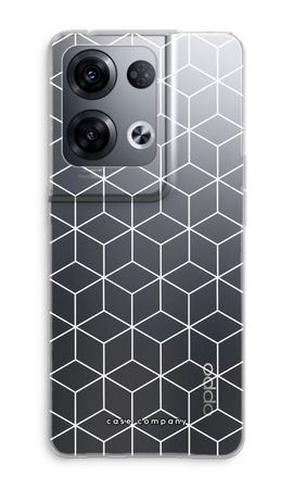 Cubes black and white