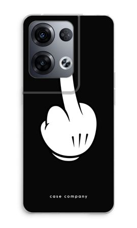Middle finger black