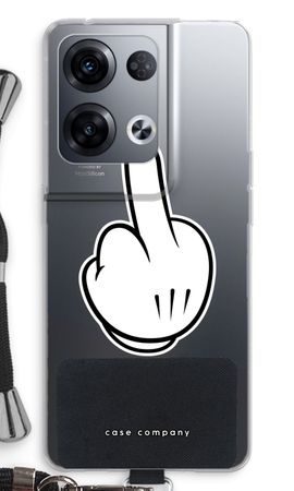 Middle finger white