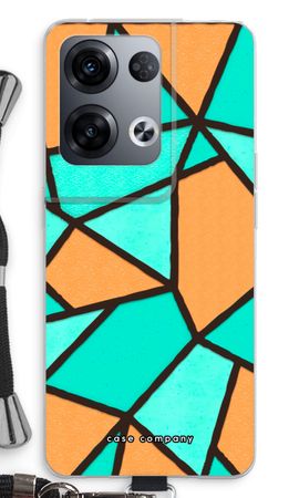 Stained glass - Orange