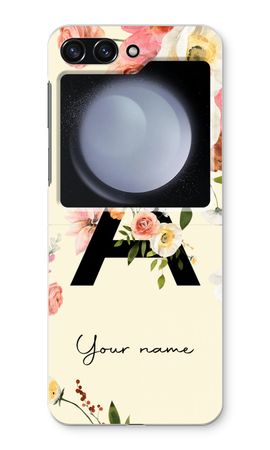 Flirty Flowers Monogram