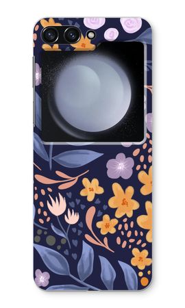 Flowers with blue leaves