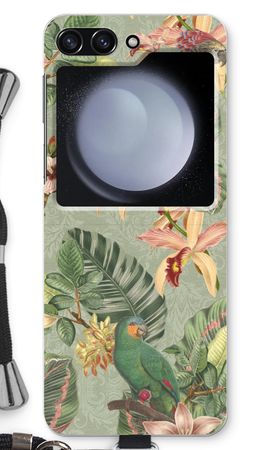 Tropical jungle parrot