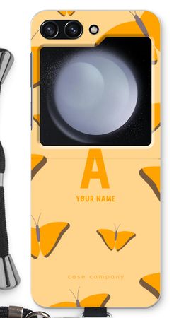 Amber Butterflies Monogram