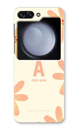 Peach Blossom Monogram