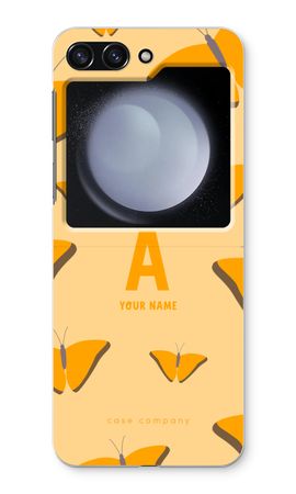 Amber Butterflies Monogram