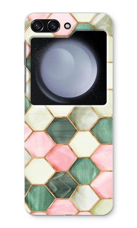 Hexagons in stained glass