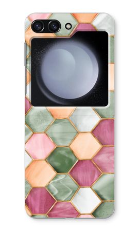 Hexagons in stained glass