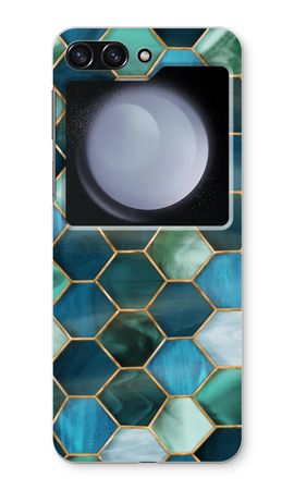 Hexagons in stained glass