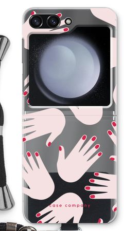 Hands pink